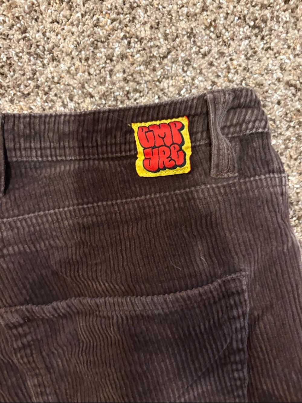 Empire Brown Corduroy Skate Pants - Men's - Picture 7 of 7